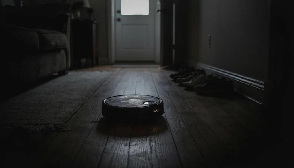 Il robot che aspira e riprende il tuo bagno