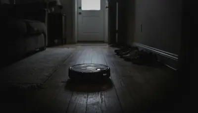 Il robot che aspira e riprende il tuo bagno